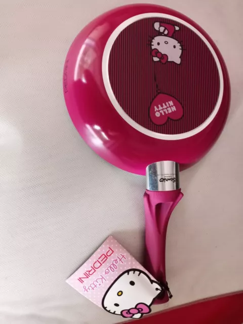 Padella Hello Kitty Pedrini, Nuova Diametro 20 cm. Fucsia