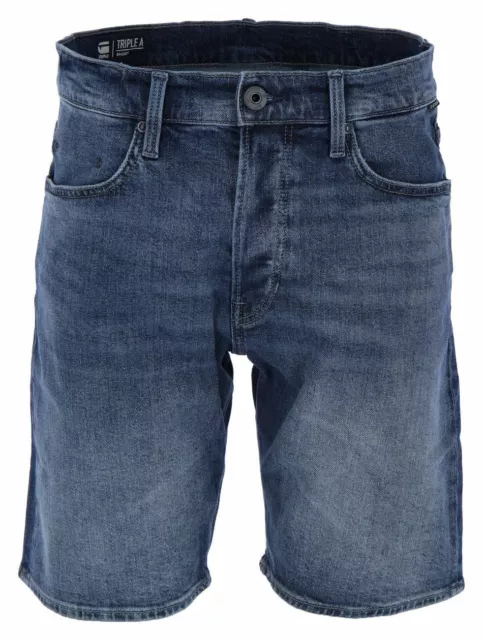 G-Star Raw Denim Triple A Denim Pantaloncini Uomo Dritto Fit