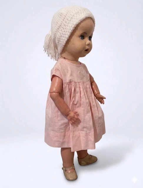 DOMINIQUE, SNF,CHARMANTE POUPÉE ancienne,celluloid EUR 280,00 - PicClick FR