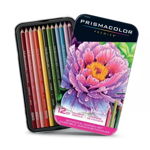 Prismacolor Premier Thick Core Colored Pencil Set, 12 Colours, 4 Set Options