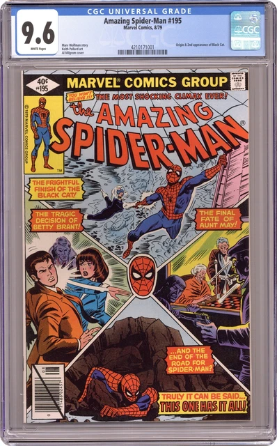 Amazing Spider-Man #195 CGC 9.6 1979 4210171001