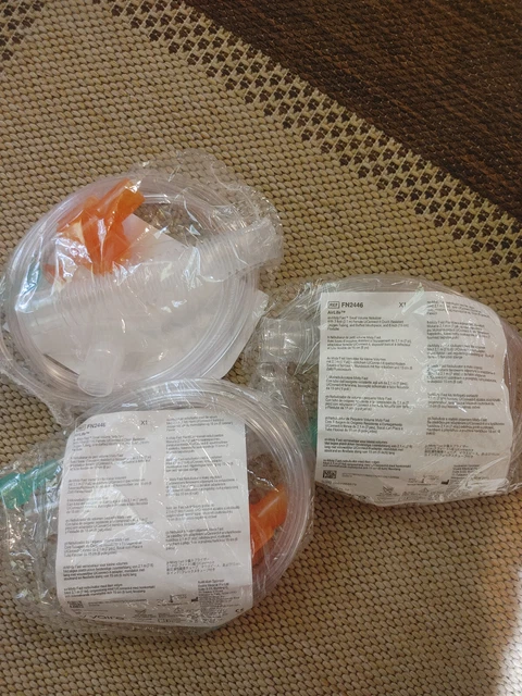 Lot of 3  FN2446 Airlife Misty Fast Small Volume w/ 7ft tubing