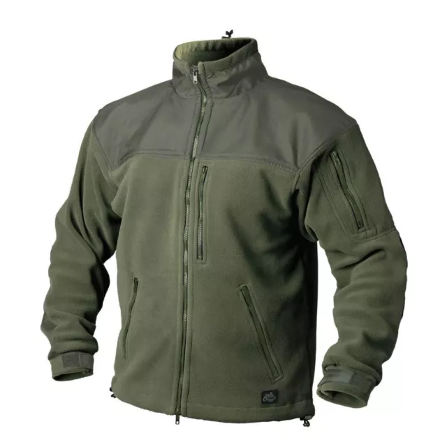 HELIKON-TEX Classic 300er Army Outdoor Fleecejacke Jacke Oliv Green 2XLarge