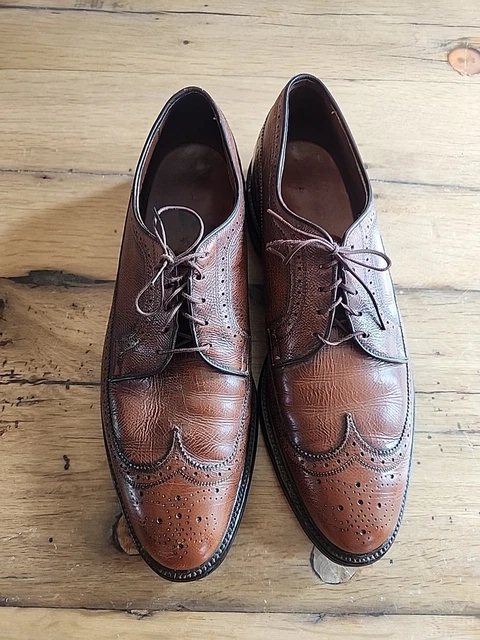 NEW ALLEN EDMONDS MacNeil 11.5E Longwing Blutcher Black  display picture 2