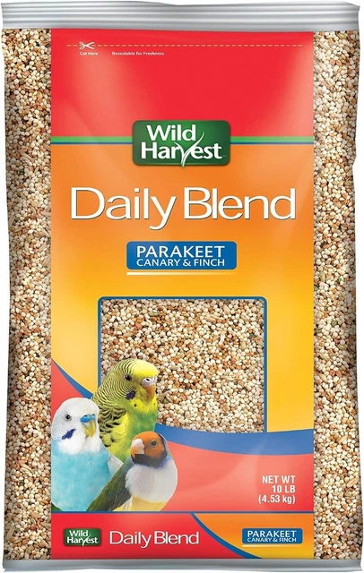 Wild Harvest Universal Blend for Medium and Large Birds 10 Pounds, Fortified Nut