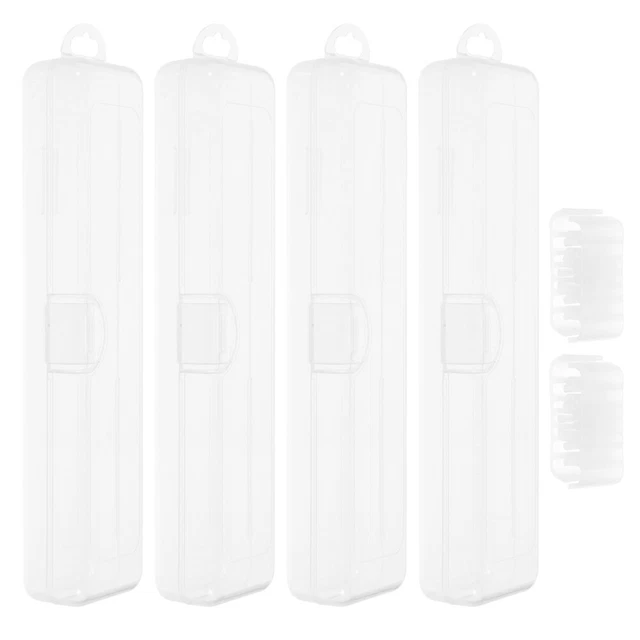4 Pcs Reise-Strohhalm-Etui Pp Kind Reisestrohhalme Wiederverwendbar Mit
