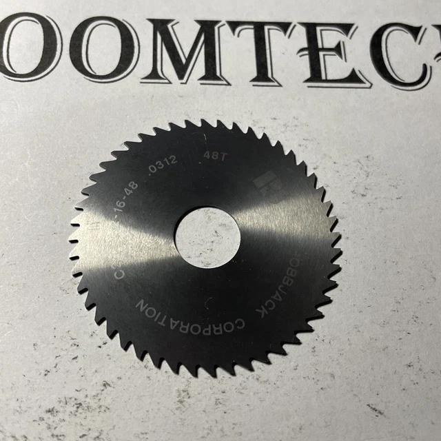 milling cutter slitting saw 2 x .0312 x 1” bore Robb Jack solid carbide F93