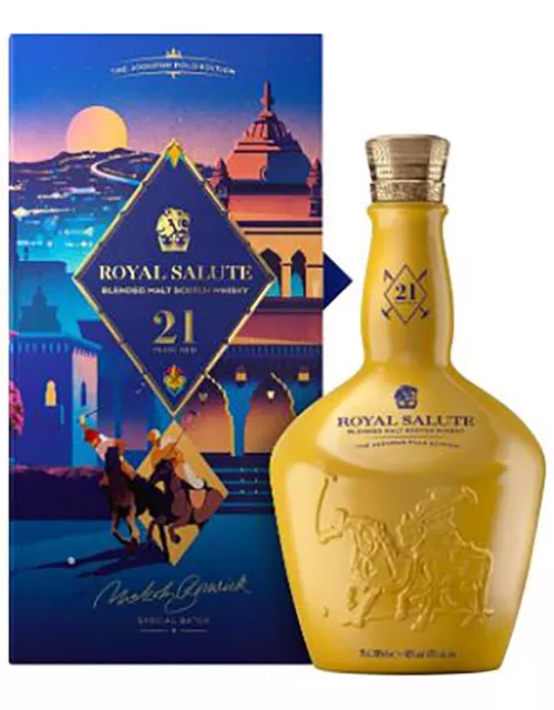 Chivas Regal Royal Salute 21 Jahre - The Polo Jodhpur Edition - 40 % Vol./ 0,7 L