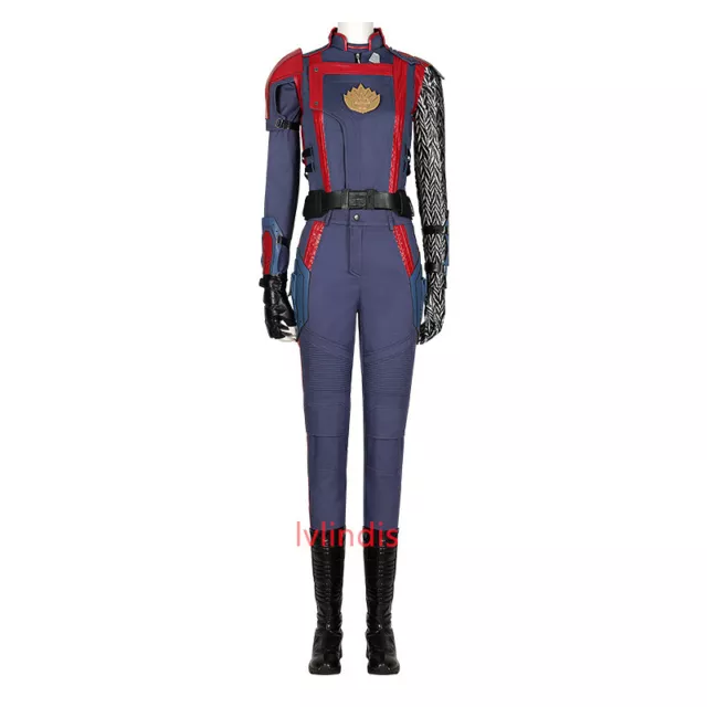 Guardians Of The Galaxy Vol.3 Nebula Women Costumes Cosplay Coat Trousers Suit