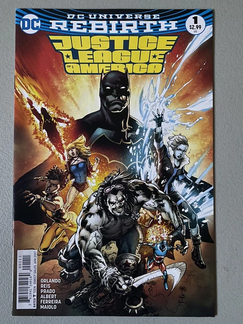 DC Universe Rebirth ~ JUSTICE LEAGUE OF AMERICA #1 ~ Vol. 5