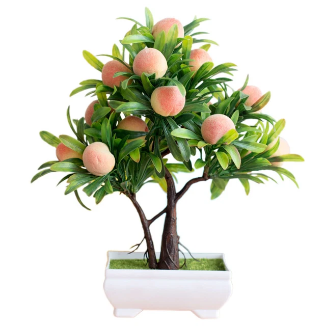 Bonsáis falsos decoraciones de plantas falsas adornos plástico oficina