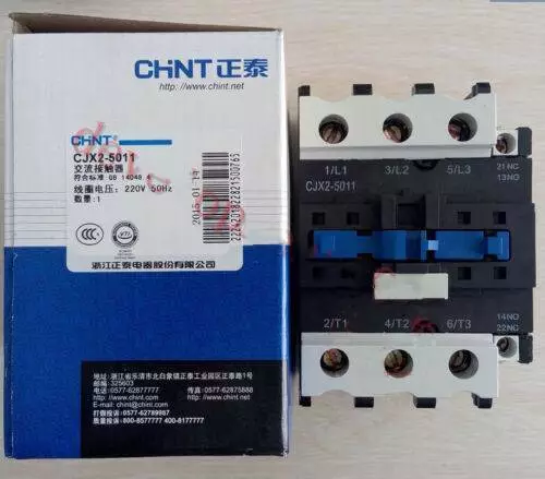 ONE CJX2-5011 CHNT AC contactor 220V 50HZ NEW