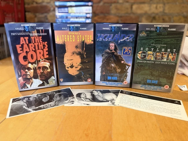 BEYOND VISION - Collectors VHS Bundle | 4x Collectors Classics | 99p NR ...