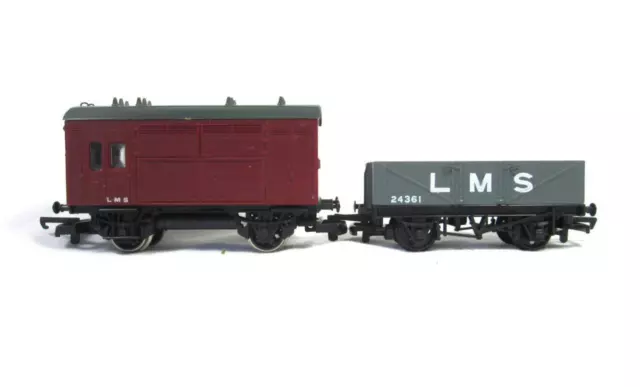 LIMA/MAINLINE LMS Horsebox & Mineral Wagon - OO Gauge