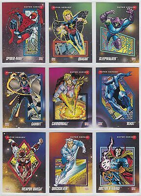 1992 Marvel Universe III Impel X-Men Base Card U Pick Choose Complete Your Set