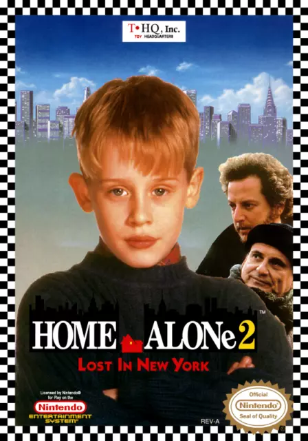 Home Alone Macaulay Culkin Classic Christmas movie mini poster style type  MAGNET