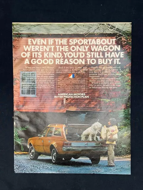 Magazine Ad*- 1972 - AMC Hornet Sportabout
