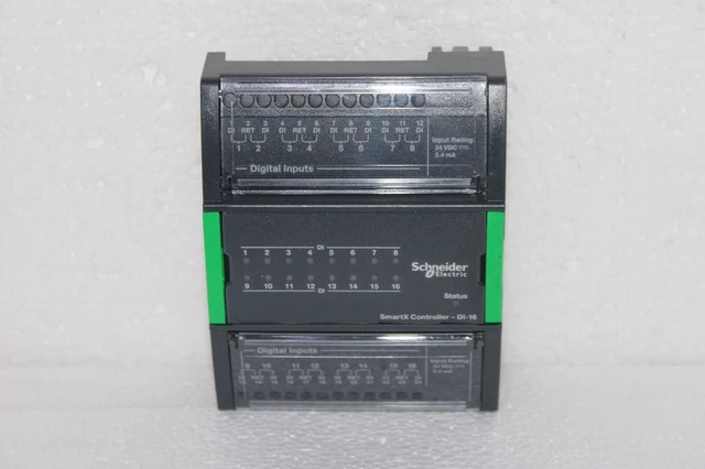 Spacelogic I/o Module SCHNEIDER SXWDI16XX10001 DI-16, I/O Module Central I/O Module ...