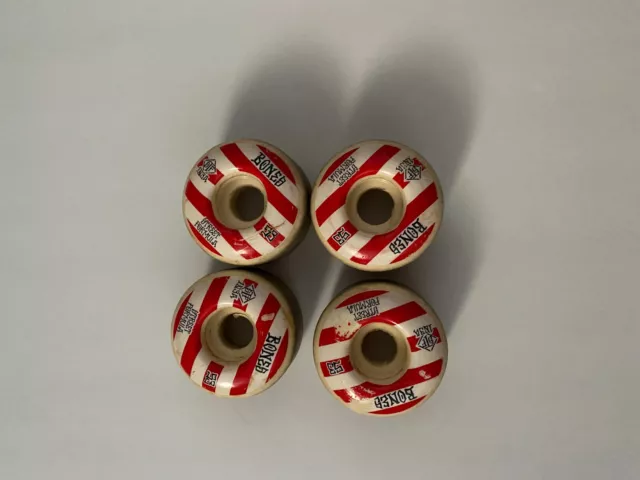 Bones Patterns V4 Wide 53mm Street Tech Formula 103A Skateboard Wheels