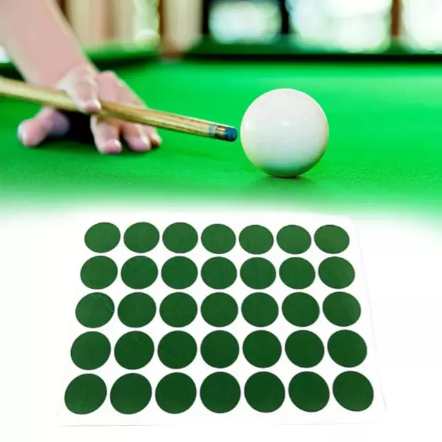 35x Pool Table Cloth Plasters Mending Rips or Tears Spots Snooker Pool Green