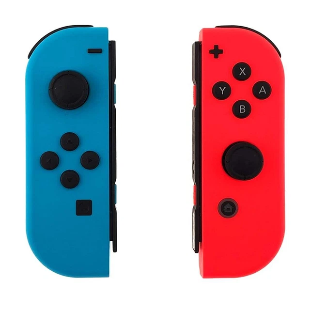 Nintendo Switch Joy-Con Neon Red and Blue Controller [Pre-Owned]
