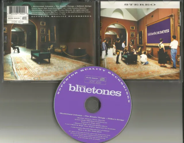BLUETONES Marblehead Johnson w/ 3 UNRELEASED TRX Europe CD single USA Seller