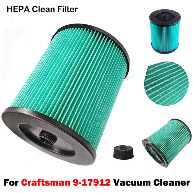 HEPA Clean Filter Replacment For Craftsman 9-17912 Vacuum Cleaner Accessories