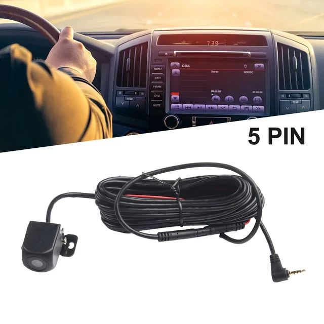 Camera Rear Camera Accessories Parts 1 PC 1 Pcs 2.5 Mm 5 Pin Dash Cam DVR