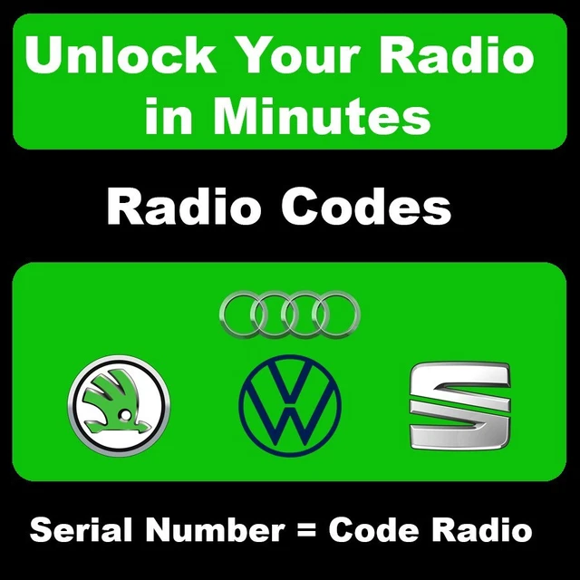 ANTITHEFT STEREO UNLOCK Radio Codes Rns510 Rcd510 Rcd200 247 Decoding