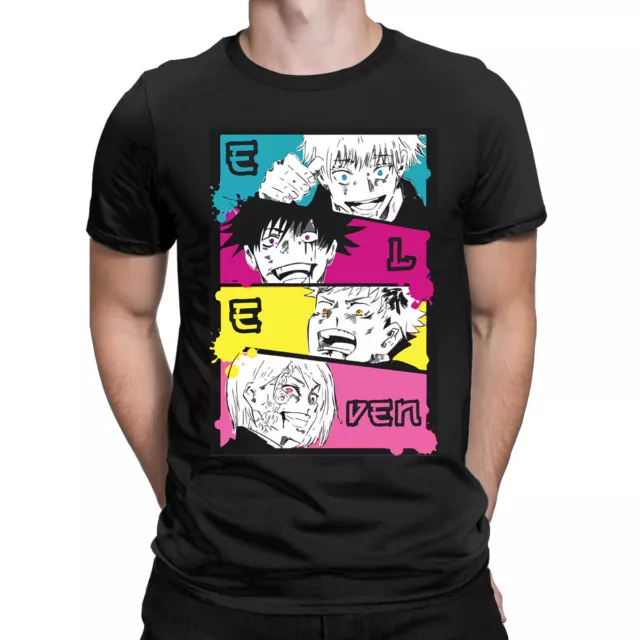 Men/Teens Anime Jujutsu Kaisen Graphic T-Shirt Casual Cotton Tee