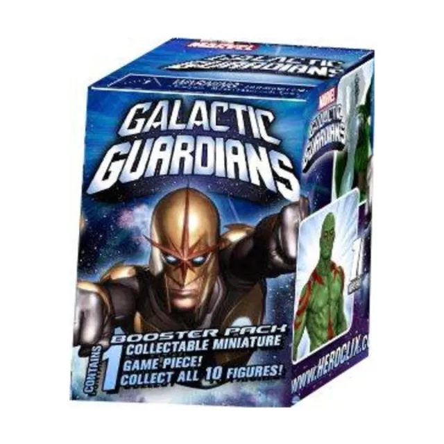 WizKids Marvel HeroClix Galactic Guardians Gravity Feed Booster Pack Pack New