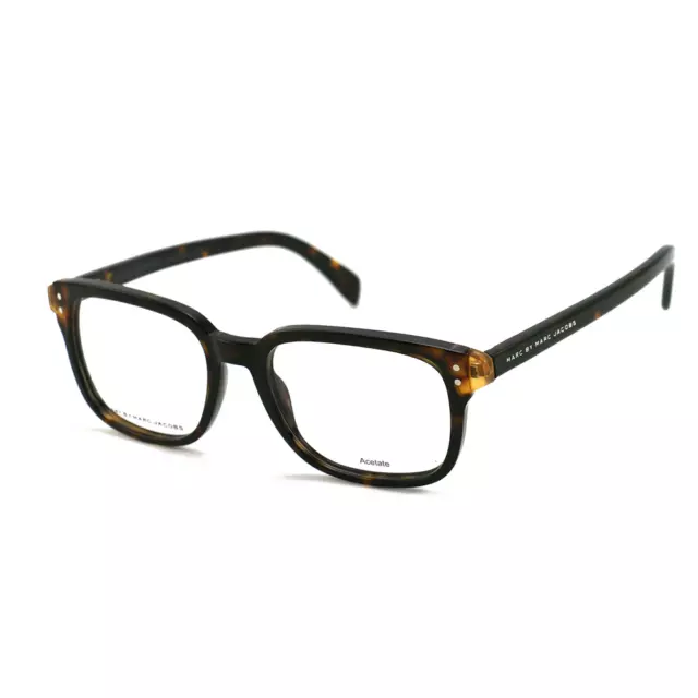 Marc by Marc Jacobs Men or Womens Eyeglasses 633 0A7S Tortoise 51 18 140 Square