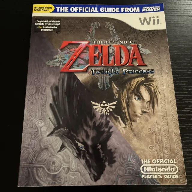 The Legend of Zelda Twilight Princess Official Nintendo Power Strategy Guide Wii