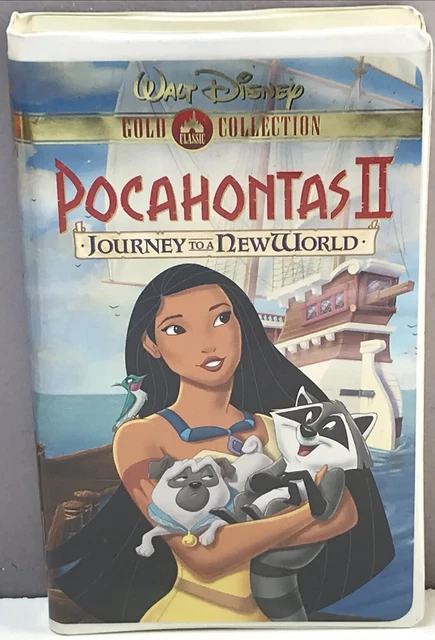 Disney Pocahontas II Journey to World VHS Tape Gold BUY 2 GET 1 FREE! NEARLY NEW