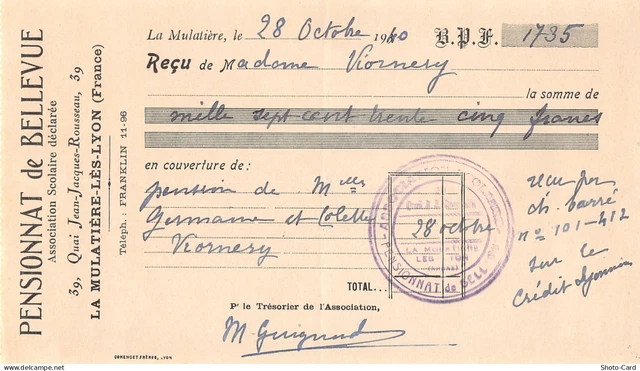 CPA LA FERE PENSIONNAT ST VINCENT