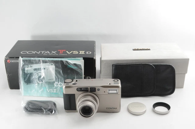 [Near MINT in Box] Contax TVS II Point & Shoot 35mm Film Camera From Japan #1246