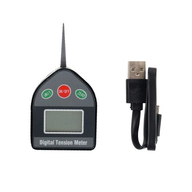 Digital LCD Tension Gauge Meter Tensiometer Measuring Instruments Equipment