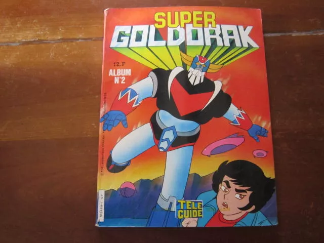 SUPER GOLDORAK NUMERO 2 Magazine Vintage 1978 TELE GUIDE