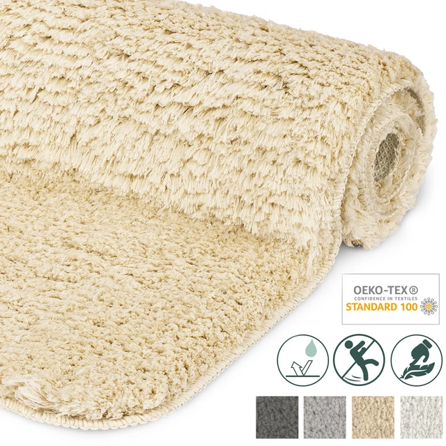 Badematte Badvorleger Badteppich Duschvorleger Badeteppich Badematten Hochflor