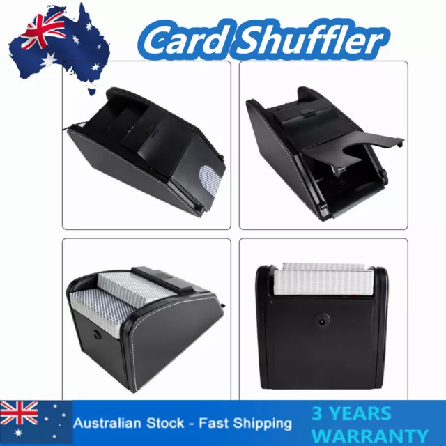 Automatic Cards Shuffler Casino Poker Game Card Shuffling Robot 2 Decks Gift