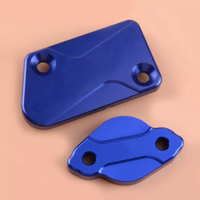 Front Rear Brake Reservoir Cover Cap Fit For Yamaha YZ125 YZ125X YZ250 YZ450F
