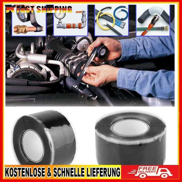 3M/25mm/0,3mm gomma resistente al calore incollaggio autofusione filo Schl
