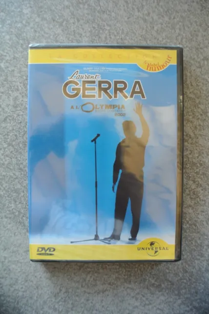 Dvd Spectacle Laurent Gerra A L'olympia 2002 Neuf Sous Blister