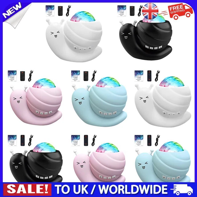 HOT NORTHERN AURORA Light BT Speaker Remote Control LED Snail Projector