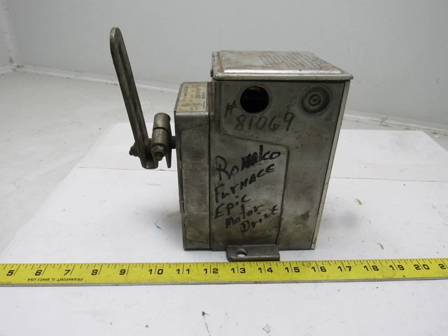 Barber-Coleman EA51-00000-000 Electronic Actuator 0.65A 120V 60Hz 40W