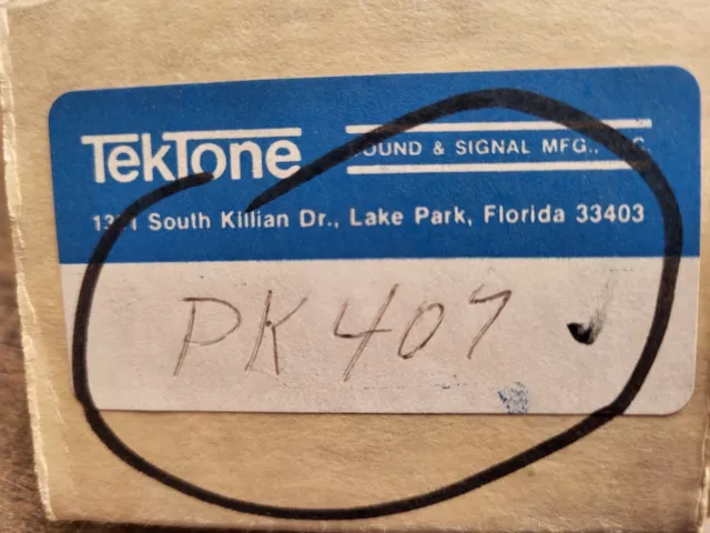 TekTone PK407 Relay Transfer Module -  Free Shipping!