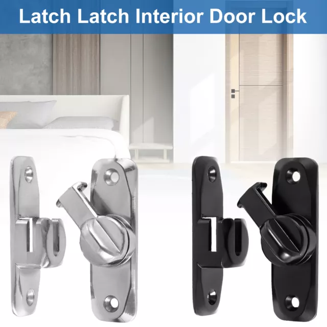 Barn Door Lock Heavy Duty Sliding Barn Door Latch Lock 180 90 Degree Gate Latch◪