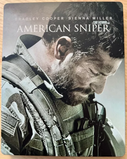 American Sniper Blu-ray Steelbook OOP; neuwertig