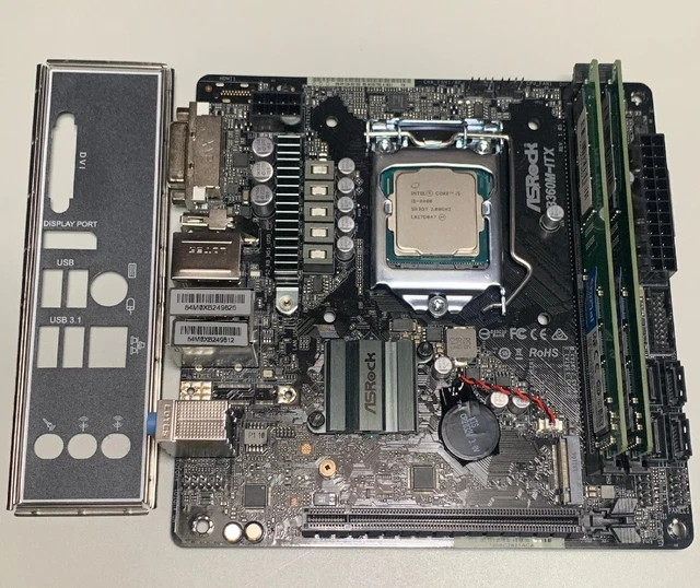 マザーボード ASRock B360M-ITX i5 8400 ASRock > B360M-ITX/ac