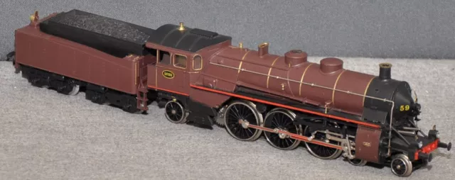 Märklin 3111 .1 belgische Dampflok   Typ 59   braun   SNCB  neuwertig a__H0